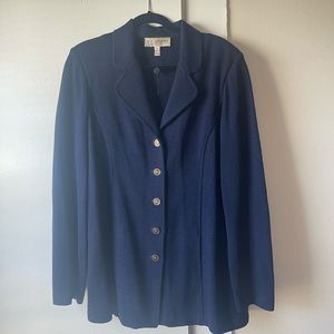 ST. JOHN NAVY BLAZER